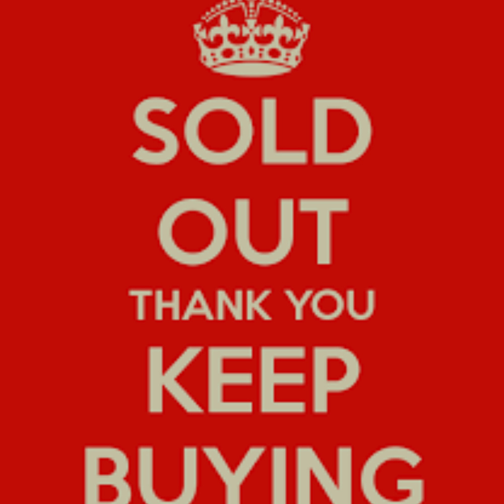 SOLD OUT!!!